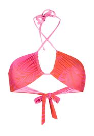 PINKO halterneck bikini top - Rosa