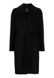 PINKO single-breasted wool coat - Nero