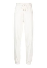 PINKO drawstring-waist track pants - Bianco