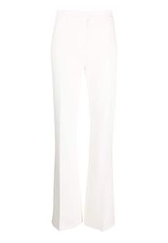 PINKO Hulka high-waist tailored-cut trousers - Bianco