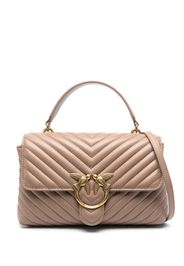 PINKO Love quilted shoulder bag - Toni neutri