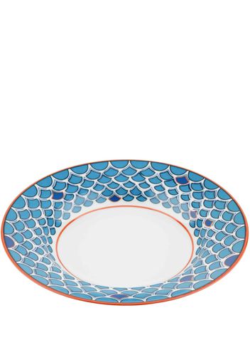 Pinto Paris Lagon Soup round plate - BLUE