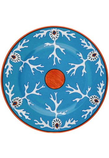 Pinto Paris Lagon coral-print dinner plate - Blu