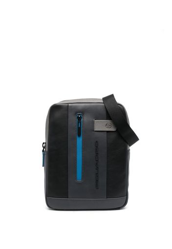 PIQUADRO calf-leather messenger-bag - Nero