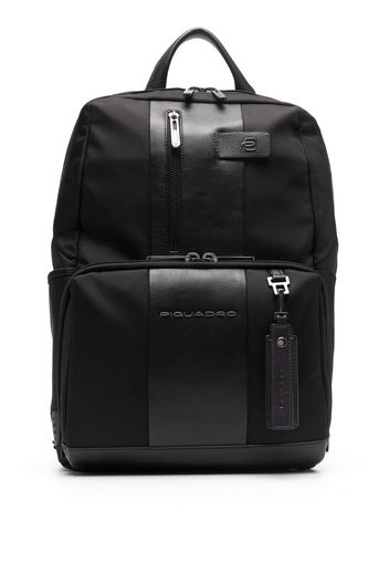 PIQUADRO Brief panelled backpack - Nero