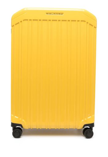 PIQUADRO Spinner zipped luggage bag - Giallo