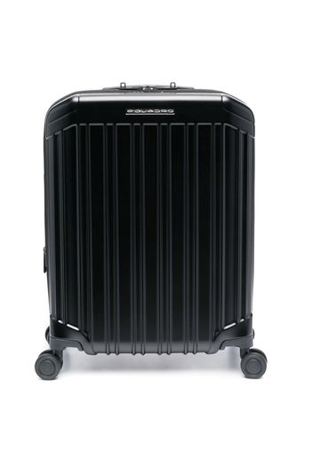 PIQUADRO Cabin-size zipped luggage bag - Nero