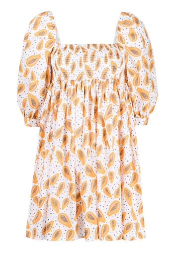 Pitusa printed babydoll dress - Arancione