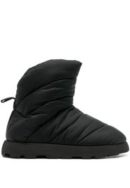 PIUMESTUDIO Luna padded ankle boots - Nero