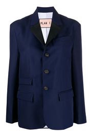flap pocket blazer