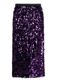 Plan C sequin-embellished midi skirt - Viola