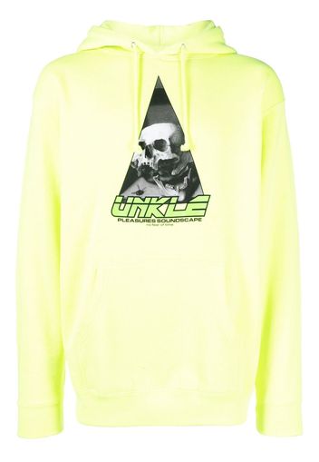 Pleasures Unkle graphic-print pullover hoodie - Giallo