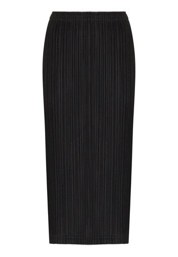 PLEATS SKIRT THICKER MIDI PLTD