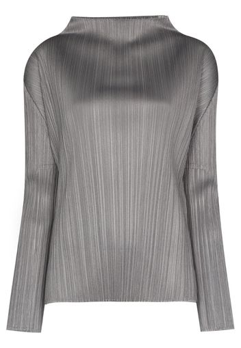 long-sleeved high neck top