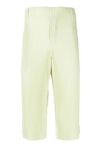 Homme Plissé Issey Miyake Bermuda sartoriali - Giallo