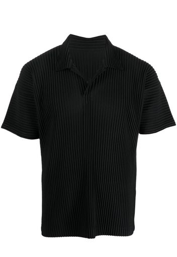 Homme Plissé Issey Miyake pleated short-sleeve shit - Nero