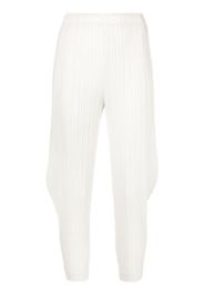 Pleats Please Issey Miyake Monthly Colors January high-rise plissé trousers - Blu