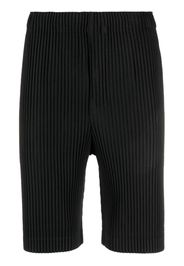 Homme Plissé Issey Miyake plissé straight-leg shorts - Nero