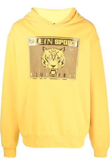 Plein Sport Felpa con stampa - Giallo