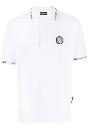 Plein Sport Polo con applicazione - Bianco