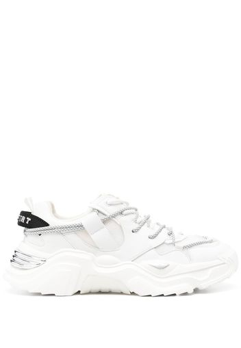 Plein Sport Sneakers con inserti a rete - Bianco