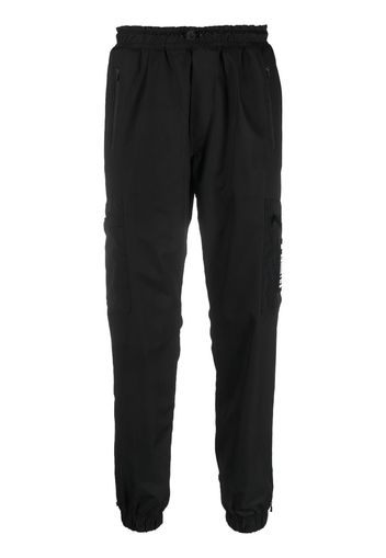 Plein Sport Pantaloni sportivi con stampa - Nero