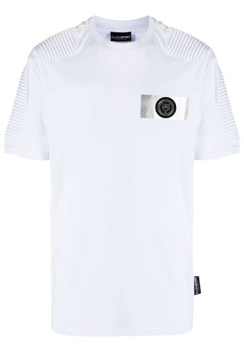 Plein Sport T-shirt con applicazione - Bianco