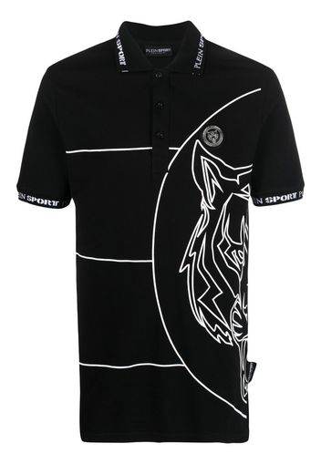 Plein Sport Polo Tiger - Nero