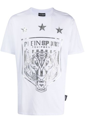 Plein Sport Tiger Crest Edition T-shirt - Bianco