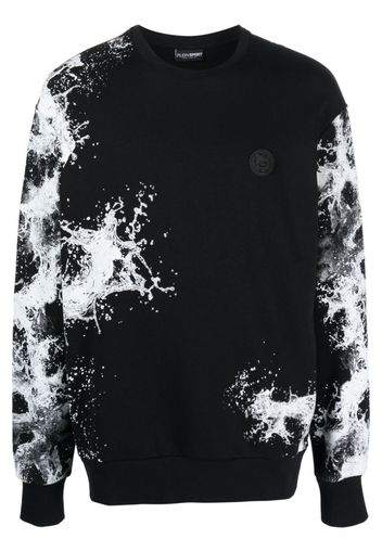 Plein Sport Splash Extreme cotton sweatshirt - Nero