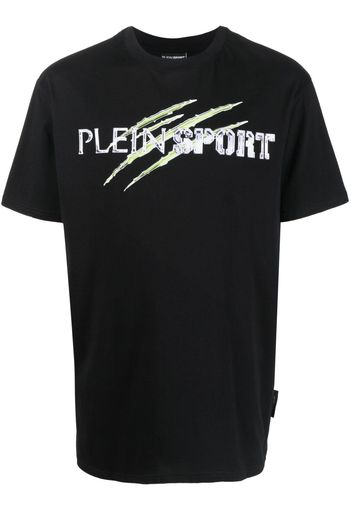 Plein Sport graphic-print cotton T-shirt - Nero