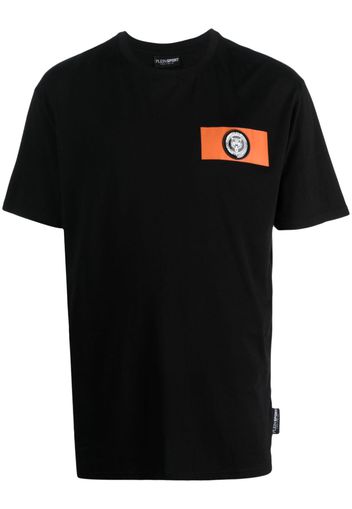 Plein Sport T-shirt con applicazione - Nero