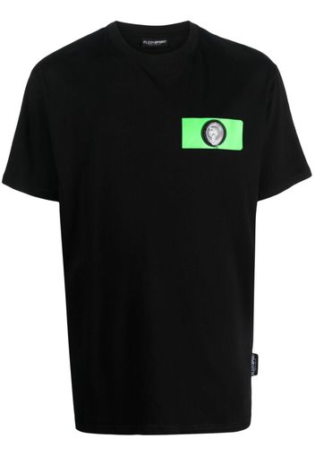 Plein Sport short-sleeve cotton T-shirt - Nero