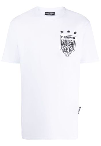 Plein Sport Tiger Crest Edition T-shirt - Bianco