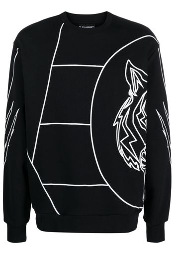 Plein Sport Tiger Court Edition sweatshirt - Nero