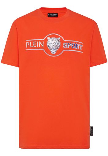 Plein Sport T-shirt con stampa - Arancione