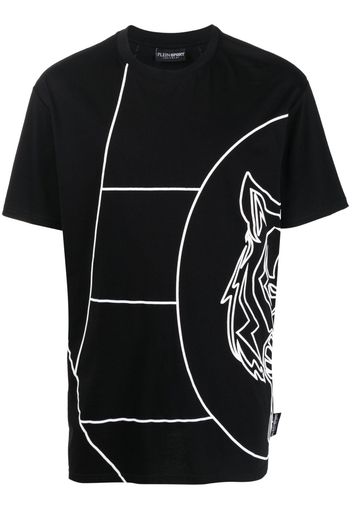 Plein Sport graphic-print cotton T-shirt - Nero