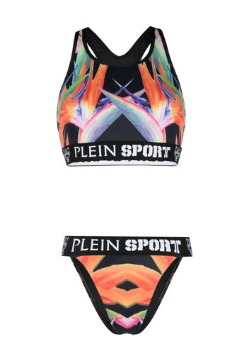 Plein Sport Bikini Flowers - Nero