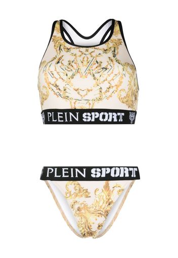 Plein Sport Bikini con stampa barocca - Toni neutri