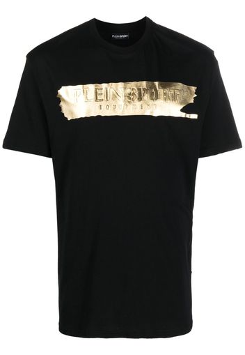 Plein Sport SS Silver Brush cotton T-shirt - Nero