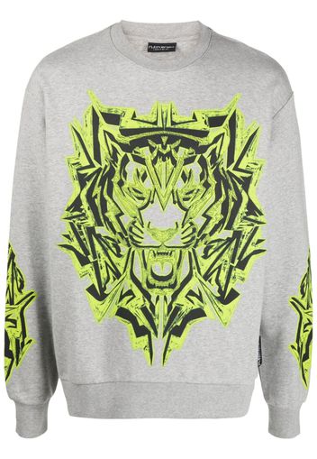 Plein Sport Felpa Thunder Tiger - Grigio