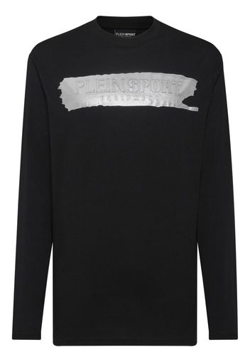 Plein Sport long-sleeve cotton T-shirt - Nero