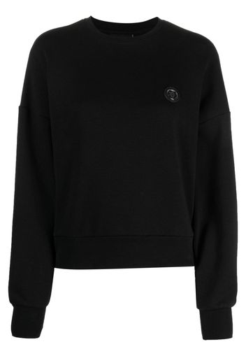 Plein Sport graphic-print cotton sweatshirt - Nero