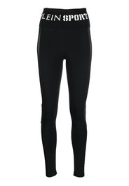 Plein Sport Leggings a vita alta - Nero