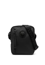 Plein Sport Borsa a spalla con logo goffrato - Nero