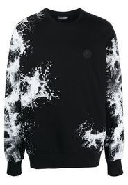 Plein Sport Splash Extreme cotton sweatshirt - Nero