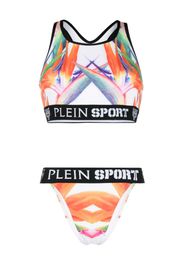 Plein Sport Set bikini Flowers - Bianco