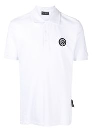 Plein Sport SS Thunder Tiger cotton polo shirt - Bianco