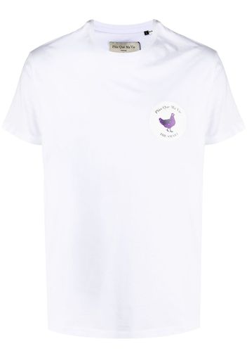 Plùs Que Ma Vìe T-shirt con applicazione - Bianco