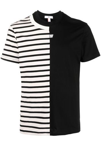PMD T-shirt con design color-block - Nero